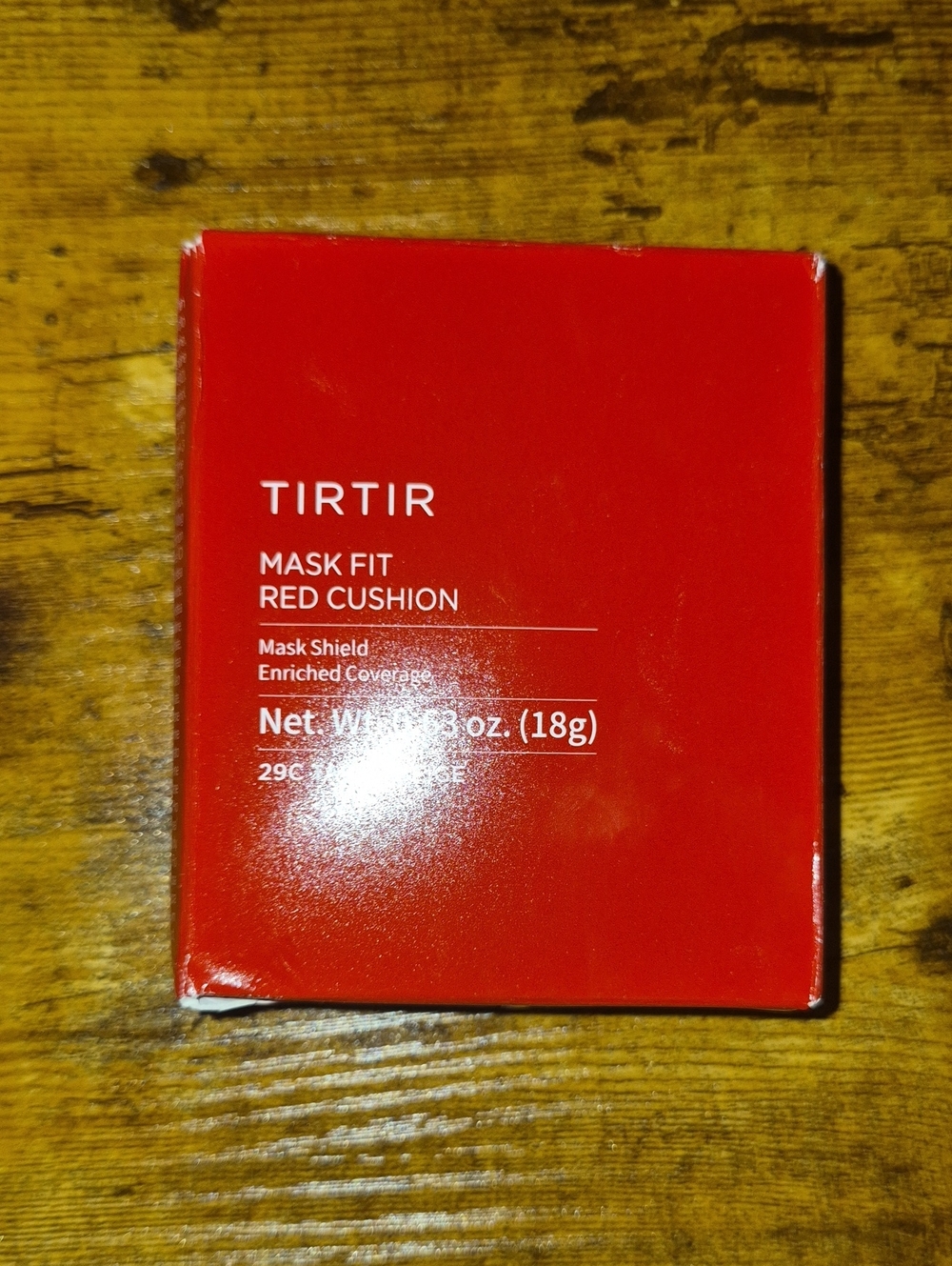 Red Cushion Mask Fit - Tirtir Nwt